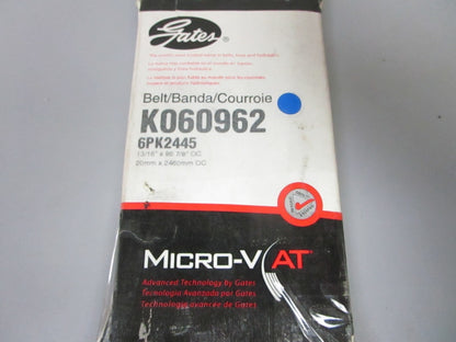 NEW K060962 Gates Micro-V 13/16" x 96 ⅞" Serpentine Belt 0720