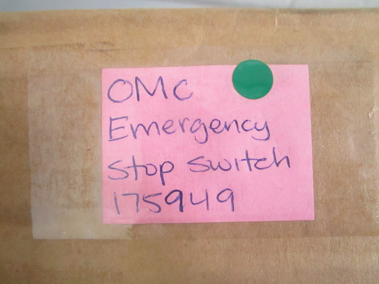 NEW OEM 175949 0175949 OMC Johnson Evinrude Emergency Stop Switch 0820