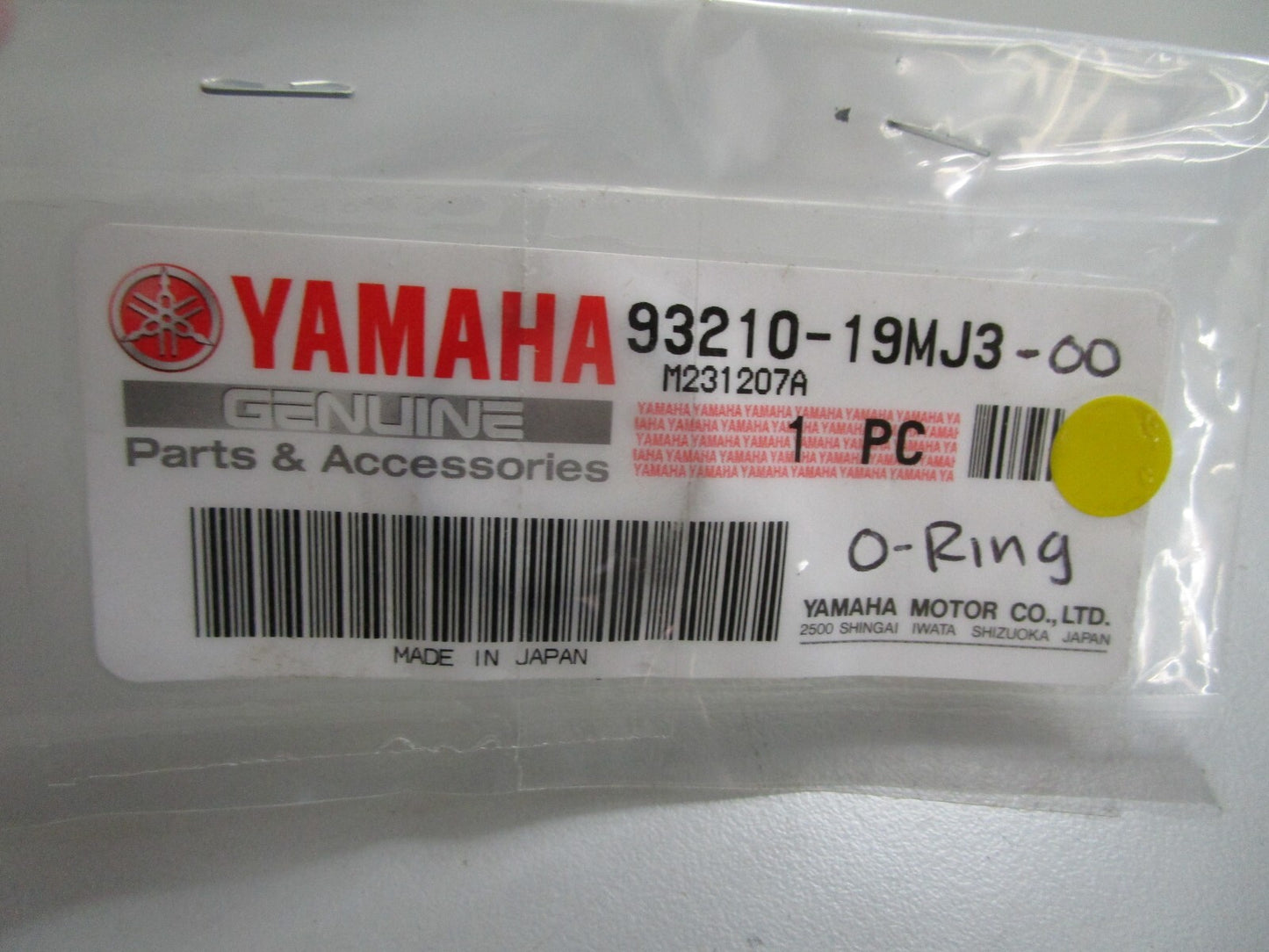 *NEW OEM* 0820 Yamaha O-Ring 93210-19MJ3-00