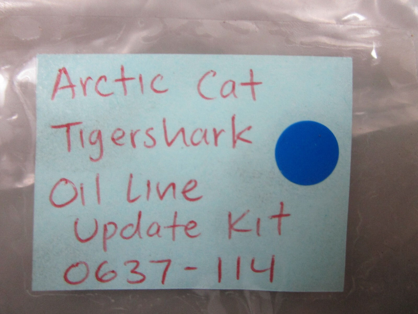 *NEW OEM* 0770 Arctic Cat Tigershark Oil Line Updata Kit 0637-114