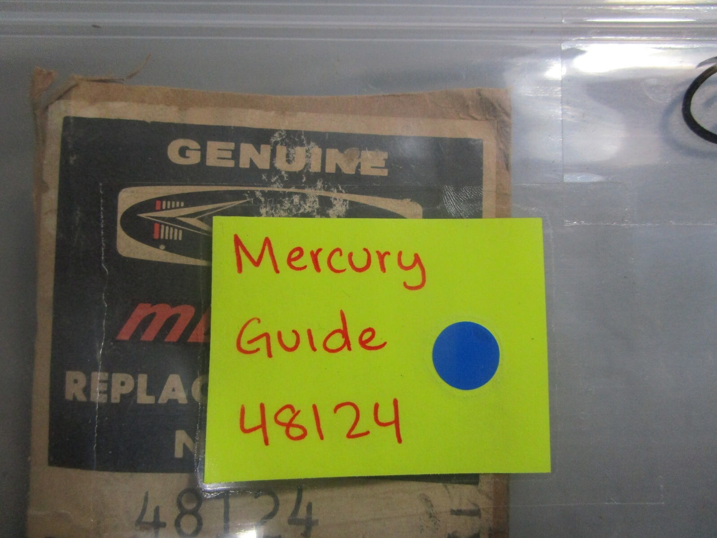 *NEW OEM* 0810 Mercury Quicksilver Guide 48124