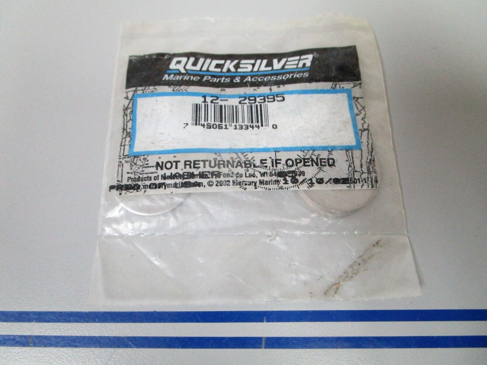 *NEW OEM* (LOT OF 5) 0810 Mercury Quicksilver Washer 12-29395