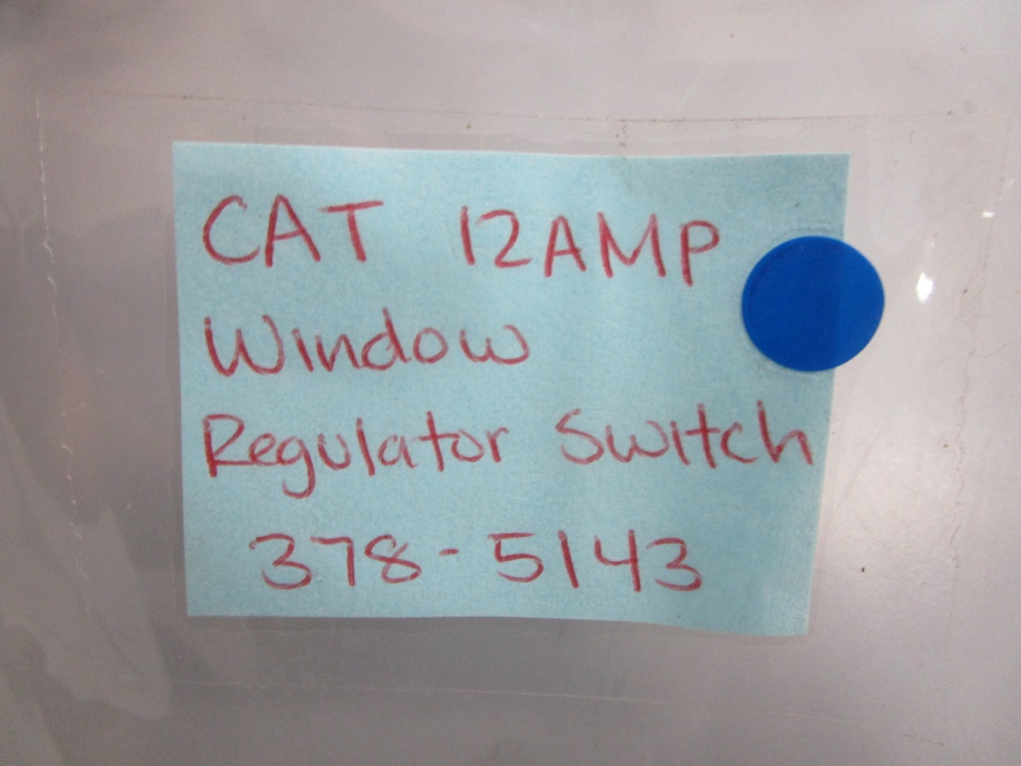 *NEW OEM* 0820 CAT 12AMP Window Regulator Switch 378-5143
