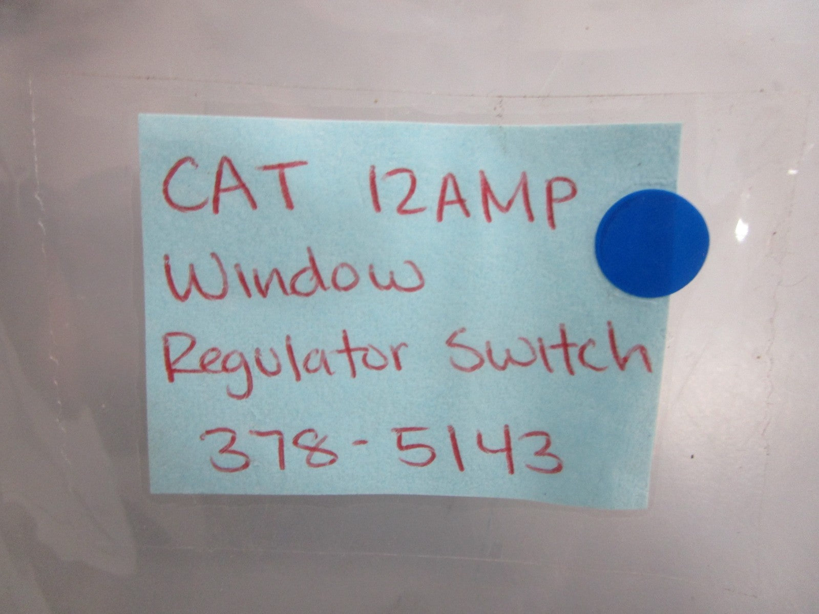 *NEW OEM* 0820 CAT 12AMP Window Regulator Switch 378-5143