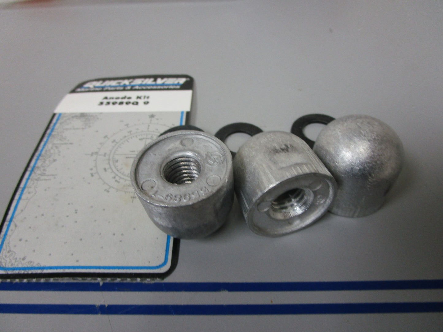 *NEW OEM* 0720 Mercury Quicksilver Anode Kit Assembly 55989Q9