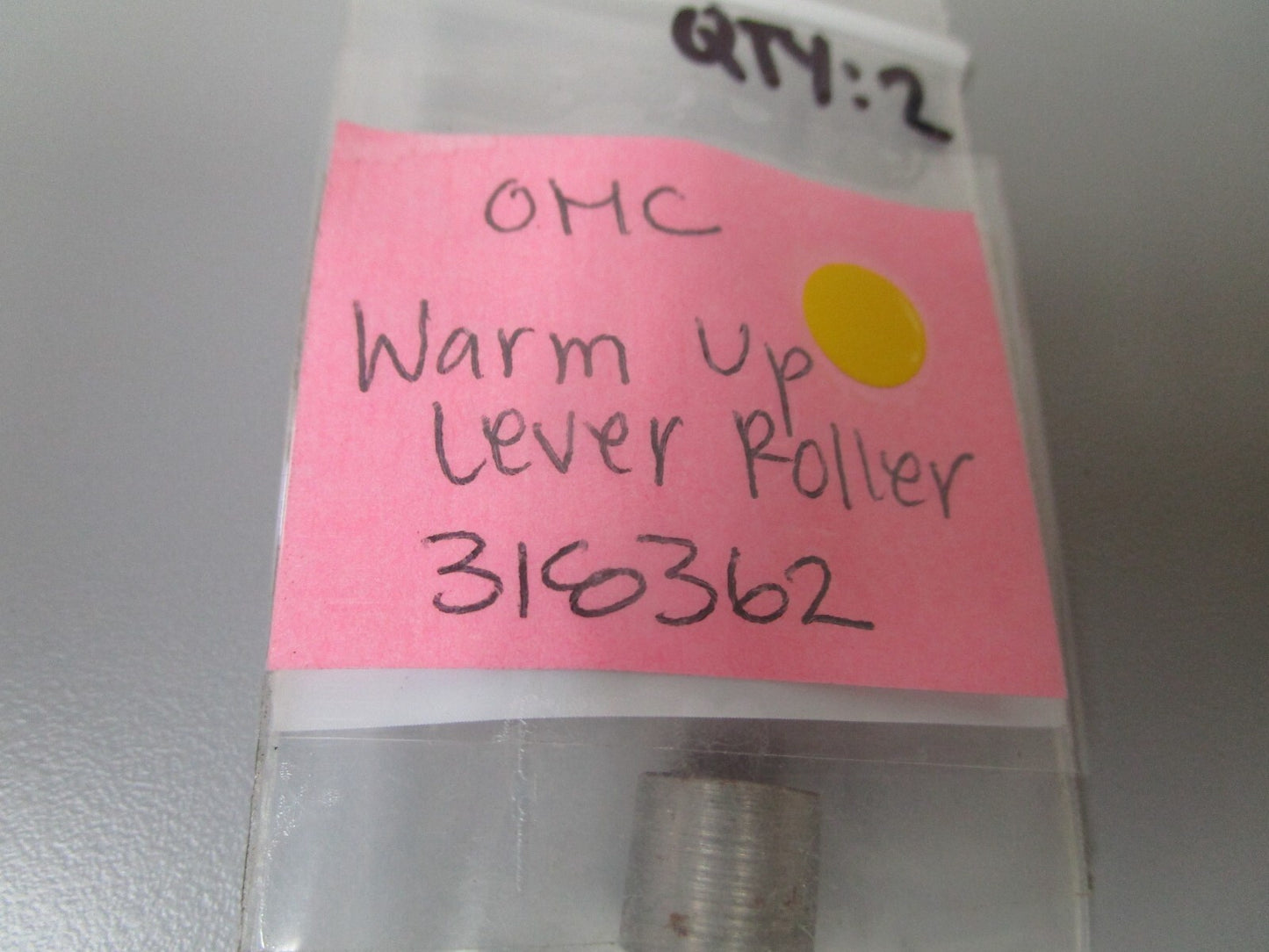 *NEW OEM* 0750 OMC Johnson Evinrude WARM UP LEVER ROLLER 318362 0318362