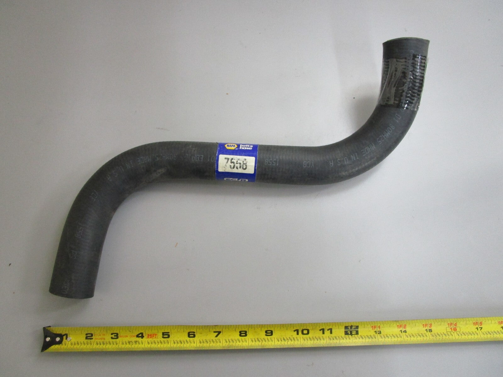 *NEW* 0820 Napa Molded Coolant Hose 7558