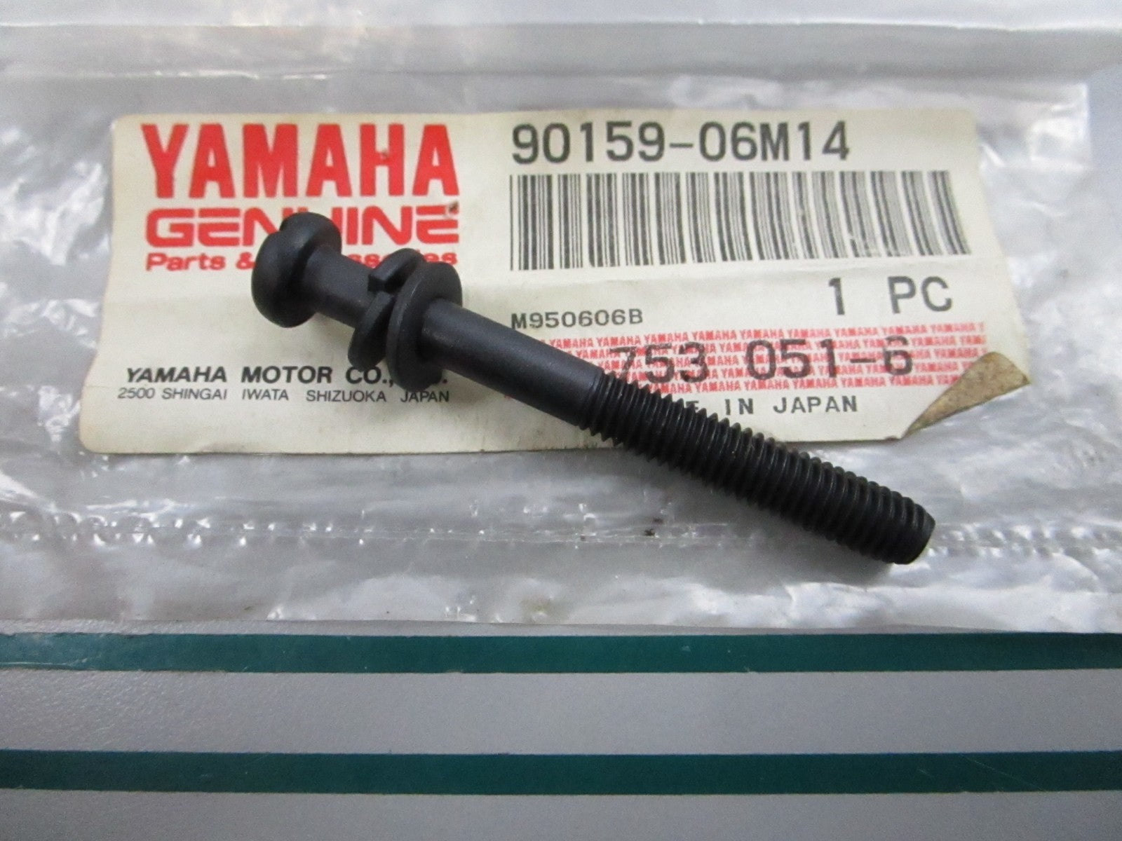 NEW OEM 90159-06M14-00 Yamaha Screw w/ Washer 0810