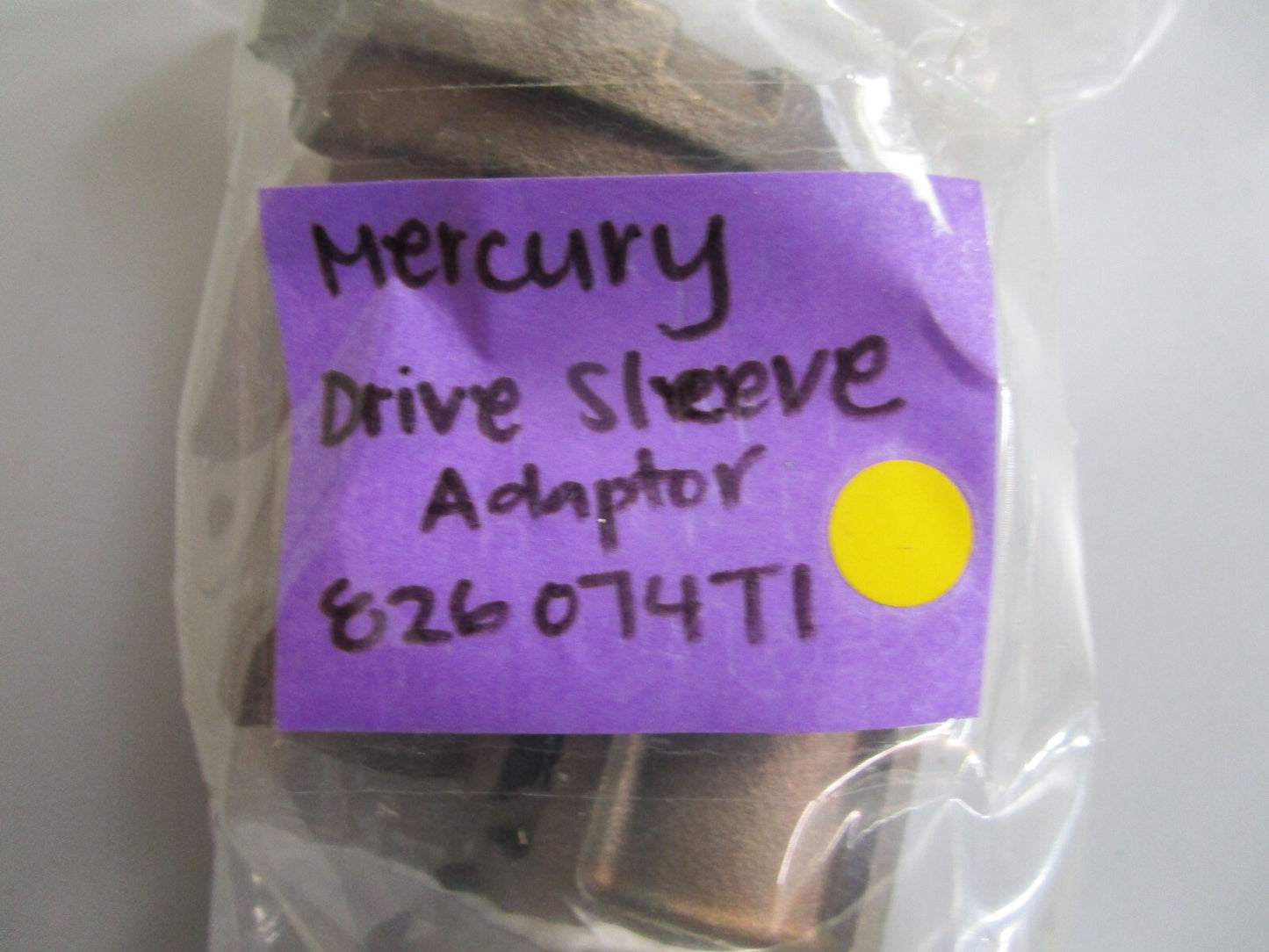*NEW OEM* 0770 Mercury Quicksilver Drive Sleeve Adaptor 826074T1