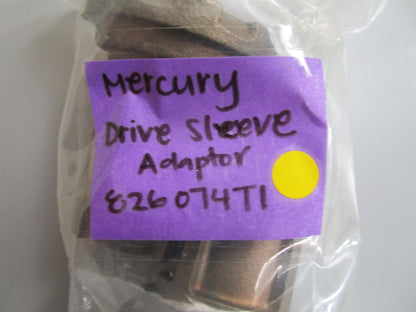 *NEW OEM* 0770 Mercury Quicksilver Drive Sleeve Adaptor 826074T1
