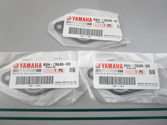 NEW OEM (LOT OF 3) 66M-13646-00-00 Yamaha Manifold Gasket 0810