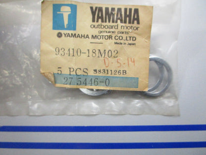*NEW OEM* (LOT OF 5) 0810 Yamaha Circlip 93410-18M02-00