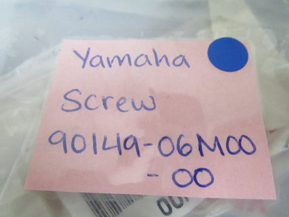*NEW OEM* 0810 Yamaha Screw 90149-06M00-00