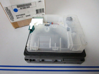 NEW OEM W10861000 Whirlpool Dishwasher Detergent Dispenser 0720