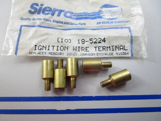 NEW (LOT OF 5) 18-5224 Replaces: 510364 Sierra Ignition Wire Terminal 0810