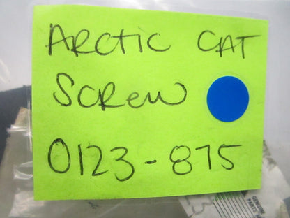*NEW OEM* (LOT OF 5) 0720 Arctic Cat Screw 0123-875