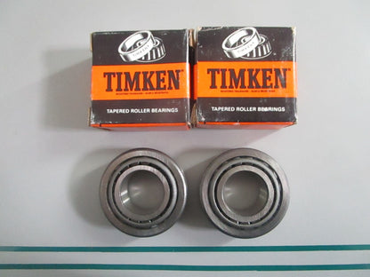NEW OEM (LOT OF 2) LM12749 LM12711 Timken Set #16 Roller Bearing 0820