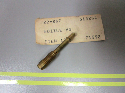 *NEW OEM* 0750 OMC Johnson Evinrude  NOZZLE 314264 0314264