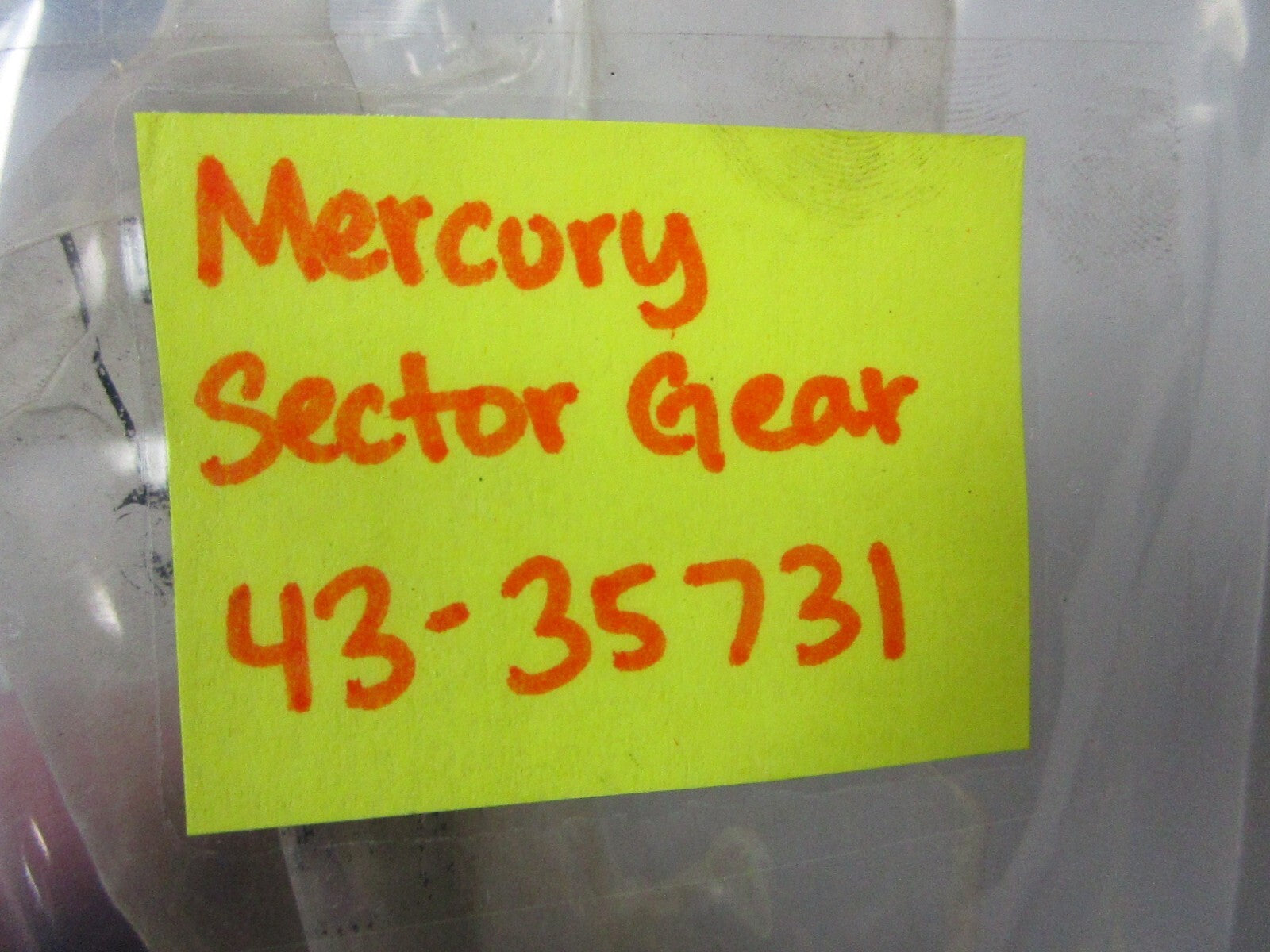 *NEW OEM* 0810 Mercury Quicksilver Sector Gear 43-35731