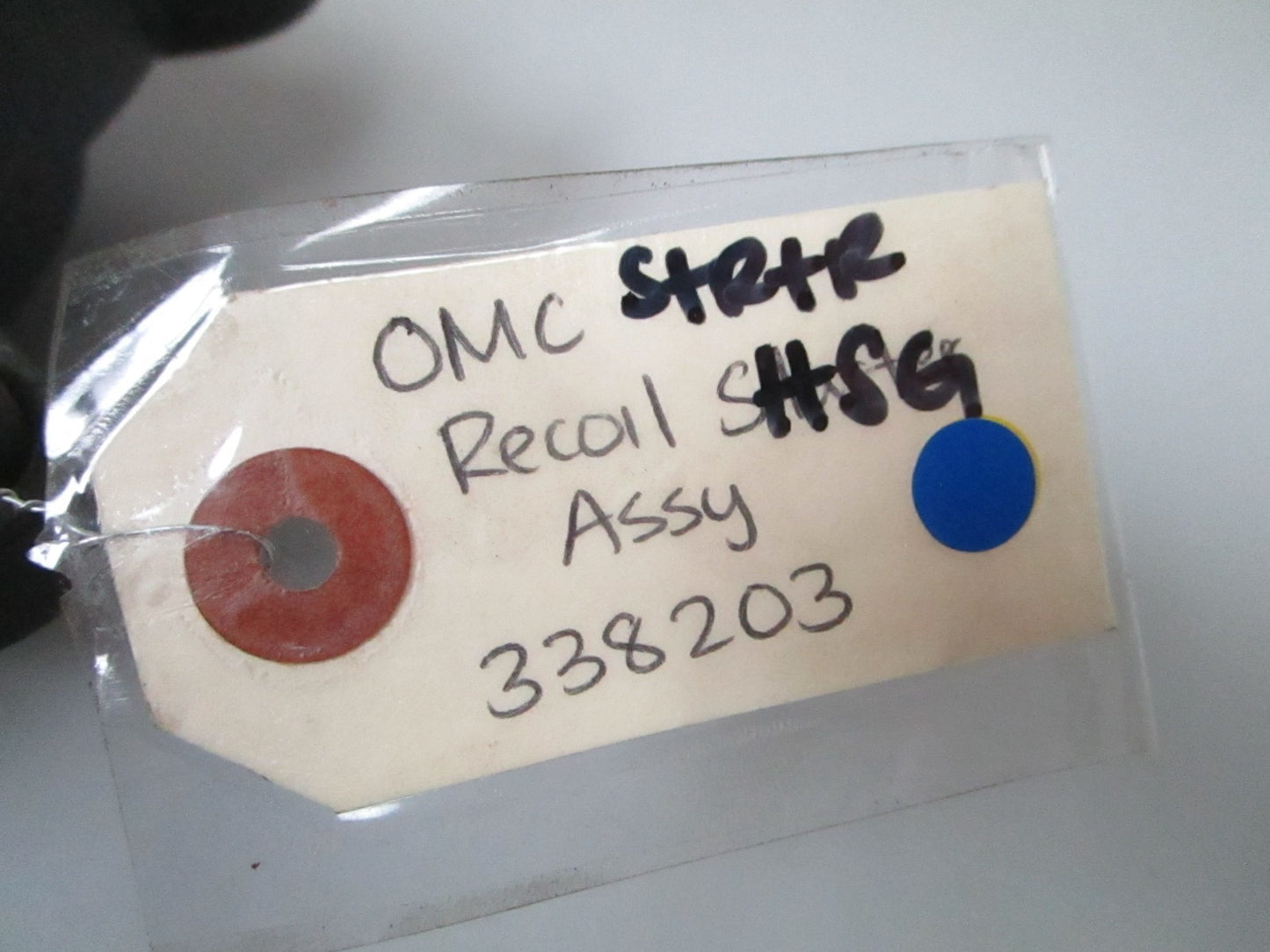 *NEW OEM* 0720 OMC Johnson Evinrude Starter Recoil Rewind Assembly 338203