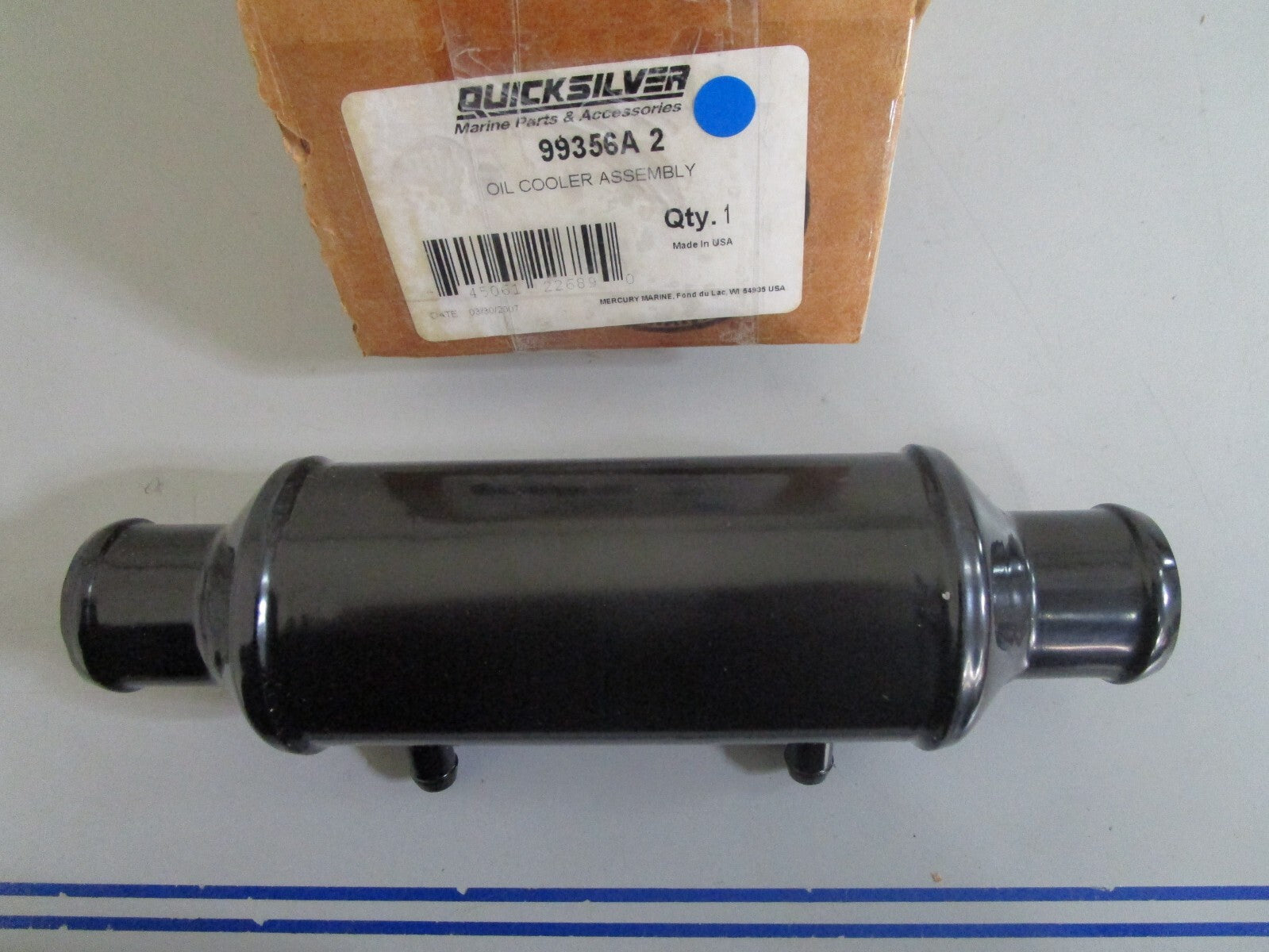 *NEW OEM* 0820 Mercury Quicksilver Oil Cooler Assy 99356A2