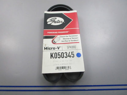 NEW K050345 Gates Micro-V Serpentine Belt 0810