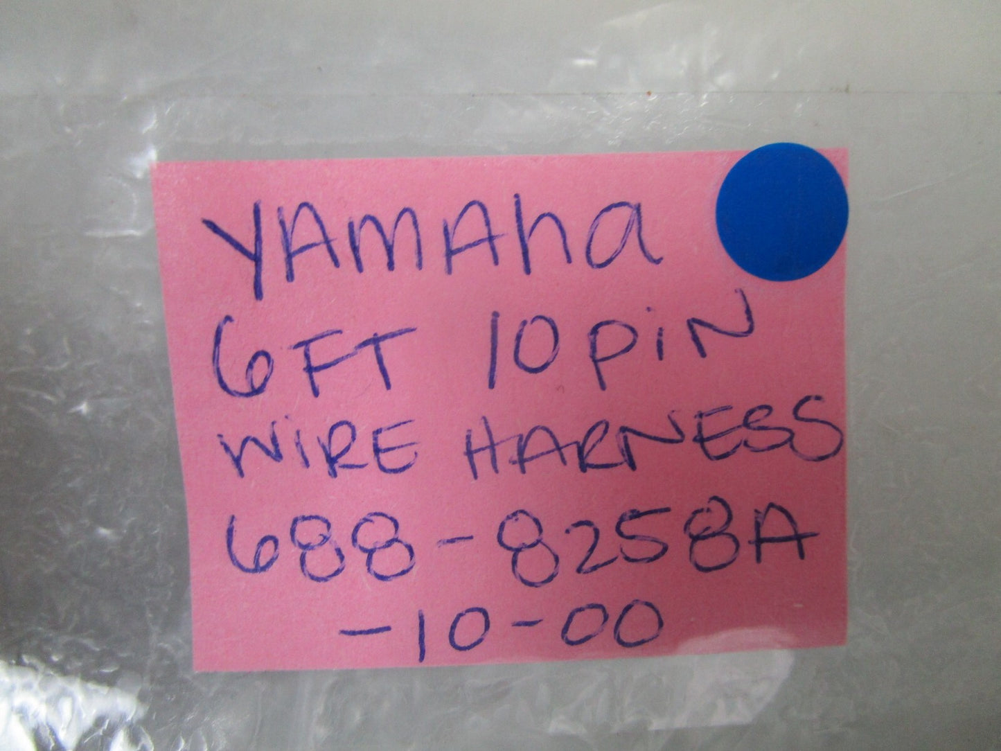 *NEW OEM* 0720 Yamaha 6ft 10 Pin Wire Harness 688-8258A-10-00