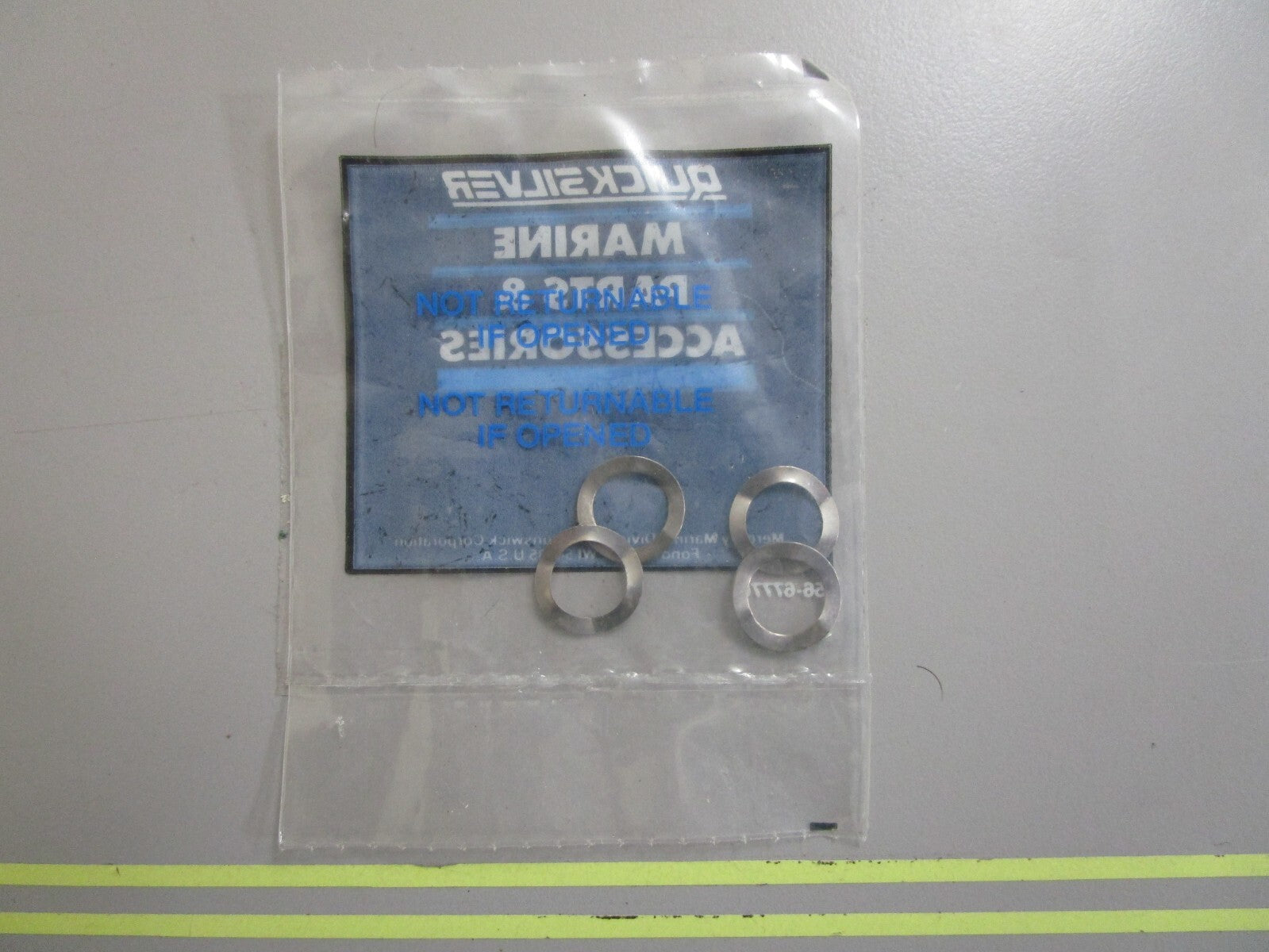 *NEW OEM* (LOT OF 5) 0810 Mercury Quicksilver Wave Washer 13-36206