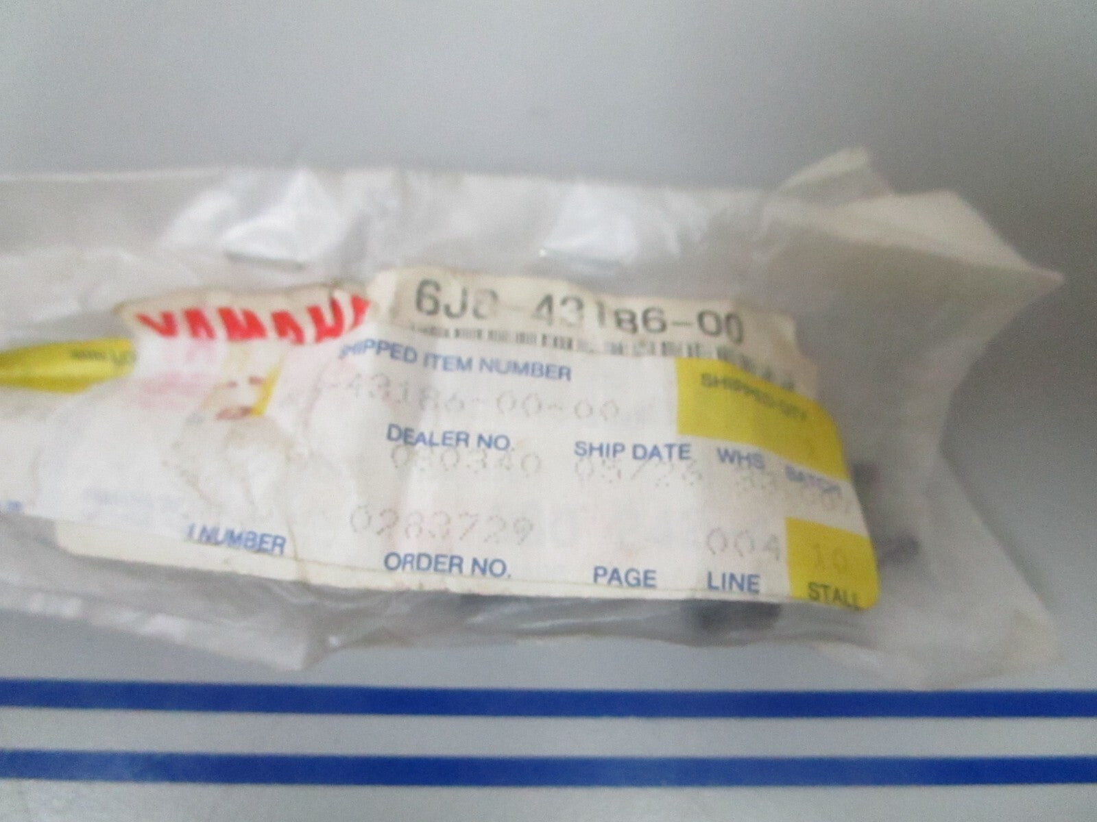 *NEW OEM* 0810 Yamaha Lever 6J8-43186-00-00