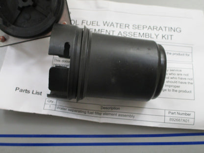 *NEW OEM* 0820 Mercury Quicksilver Filter Cartridge Assy 892687A02