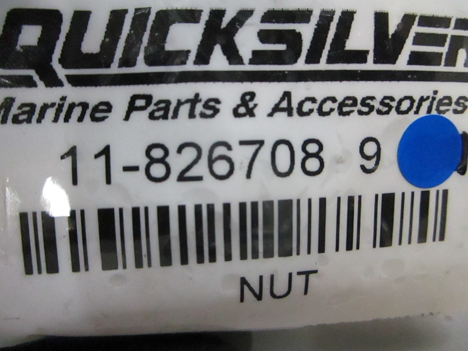 *NEW OEM* 0810 Mercury Quicksilver Nut 11-826708 9
