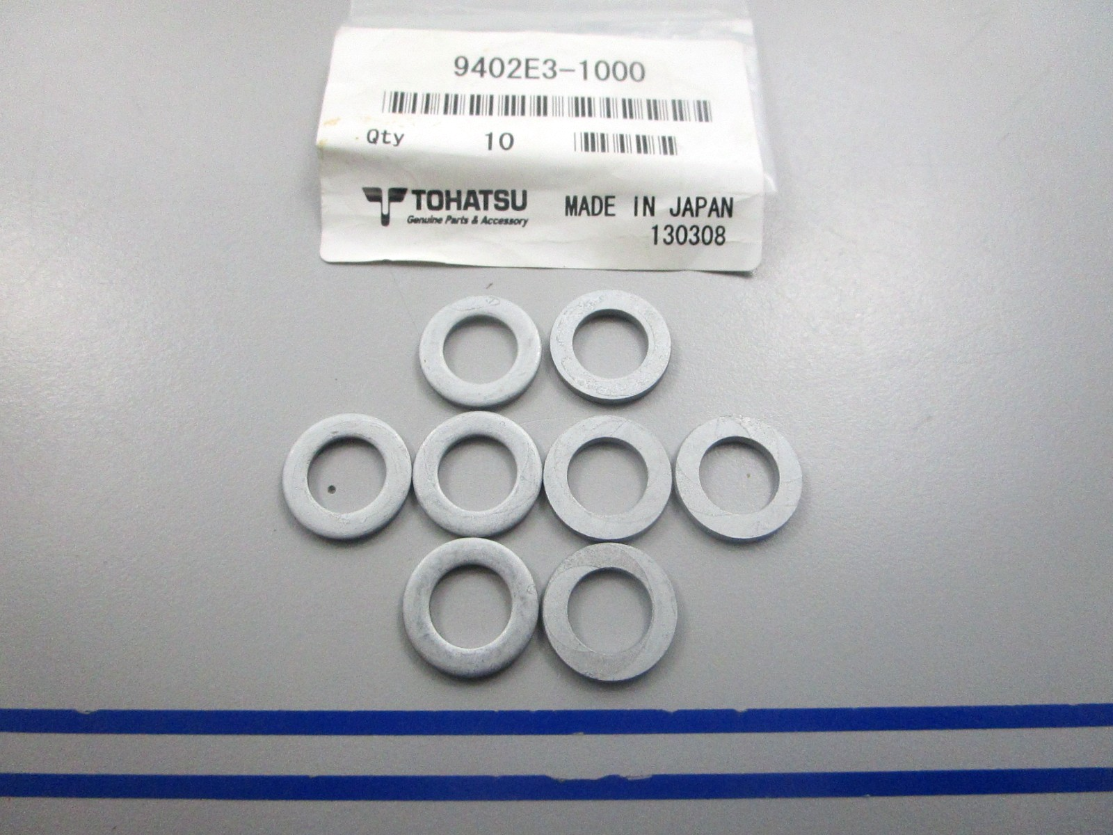 NEW OEM (LOT OF 8) 9402E3-1000 Tohatsu Washer 0810
