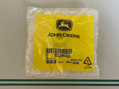 John Deere TCU40491 NEW OEM Worm Gear 20 Tooth Steel Drivetrain Lawn Mower 0720