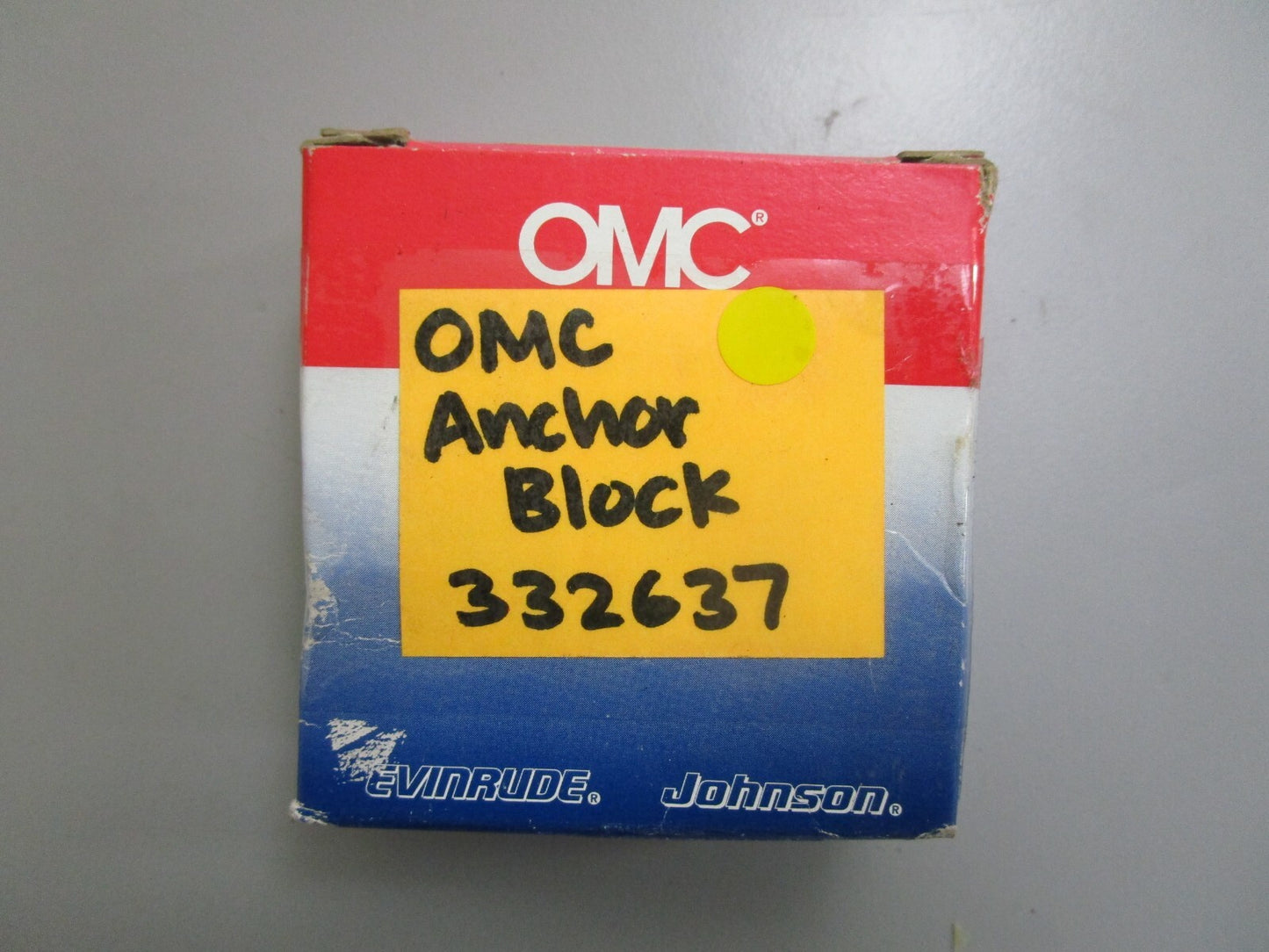 *NEW OEM* 0820 OMC Johnson Evinrude Anchor Block 332637 0332637