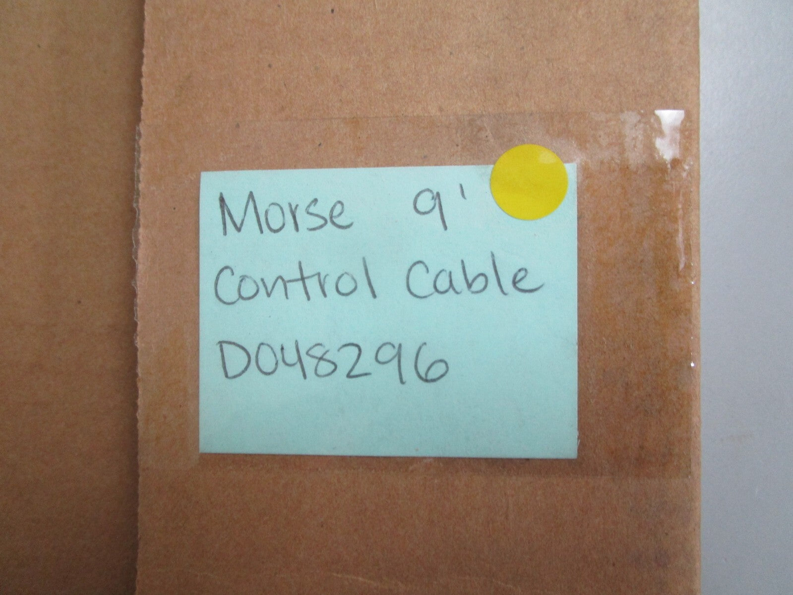 *NEW* 0820 Morse Controls 9' Control Cable D048296 048296-0