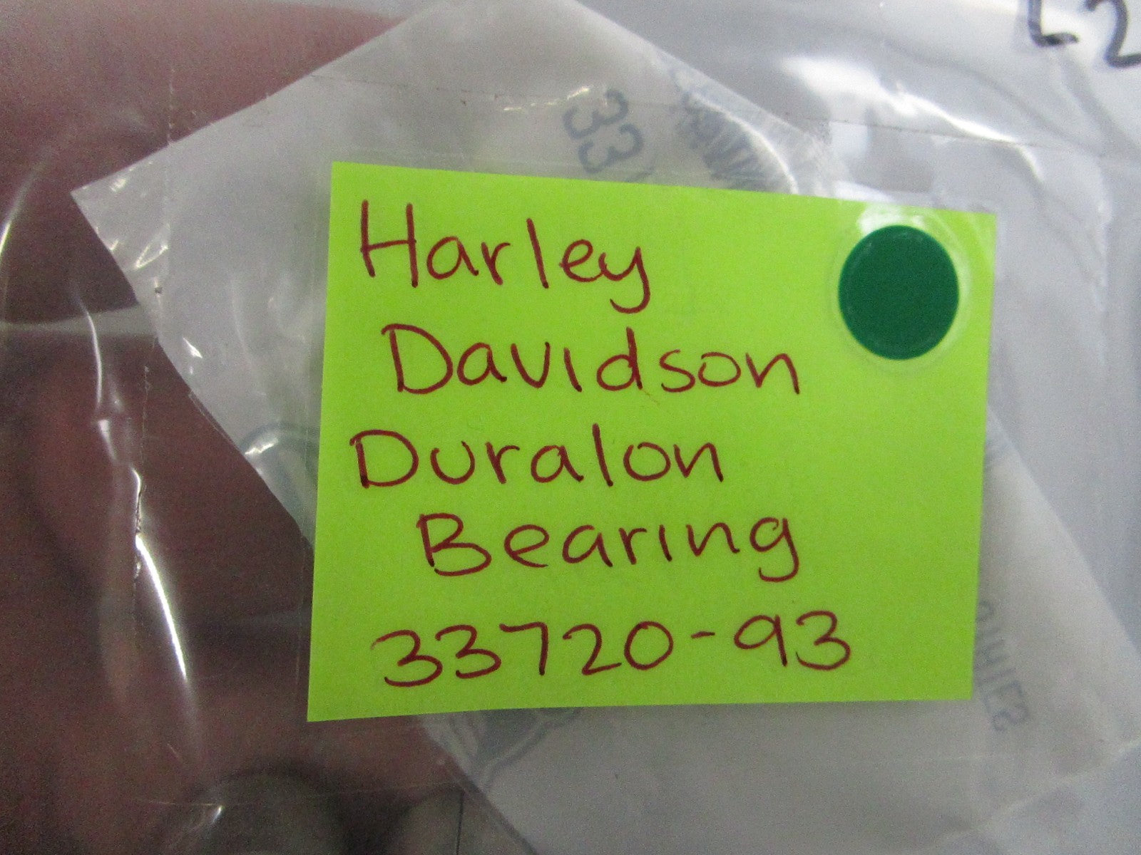 NEW OEM (LOT OF 2) 33720-93 Harley Davidson Duralon Bearing 0810