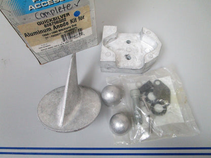 NEW OEM 888756Q02 Mercury Quicksilver Mercruiser Alpha I Aluminum Anode Kit 0720