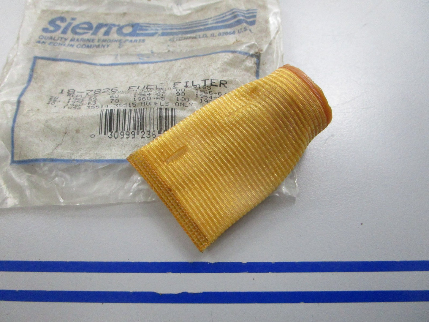 NEW 18-7826 Replaces: OMC 305185 0305185 Sierra Fuel Filter 0810