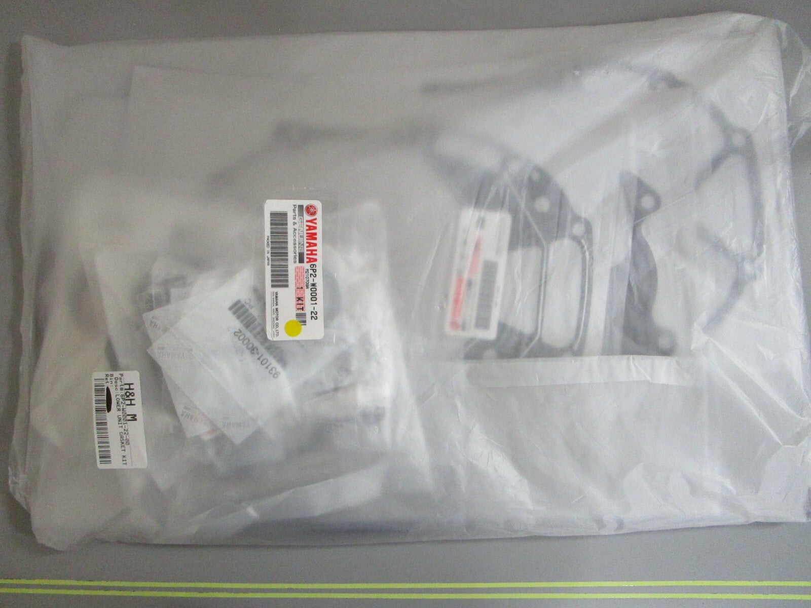 *NEW OEM* 0820 Yamaha Lower Unit Gasket Kit 6P2-W0001-22-00