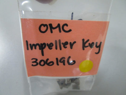 *NEW OEM* (LOT OF 2) 0810 OMC Johnson Evinrude Key 306195 0306196