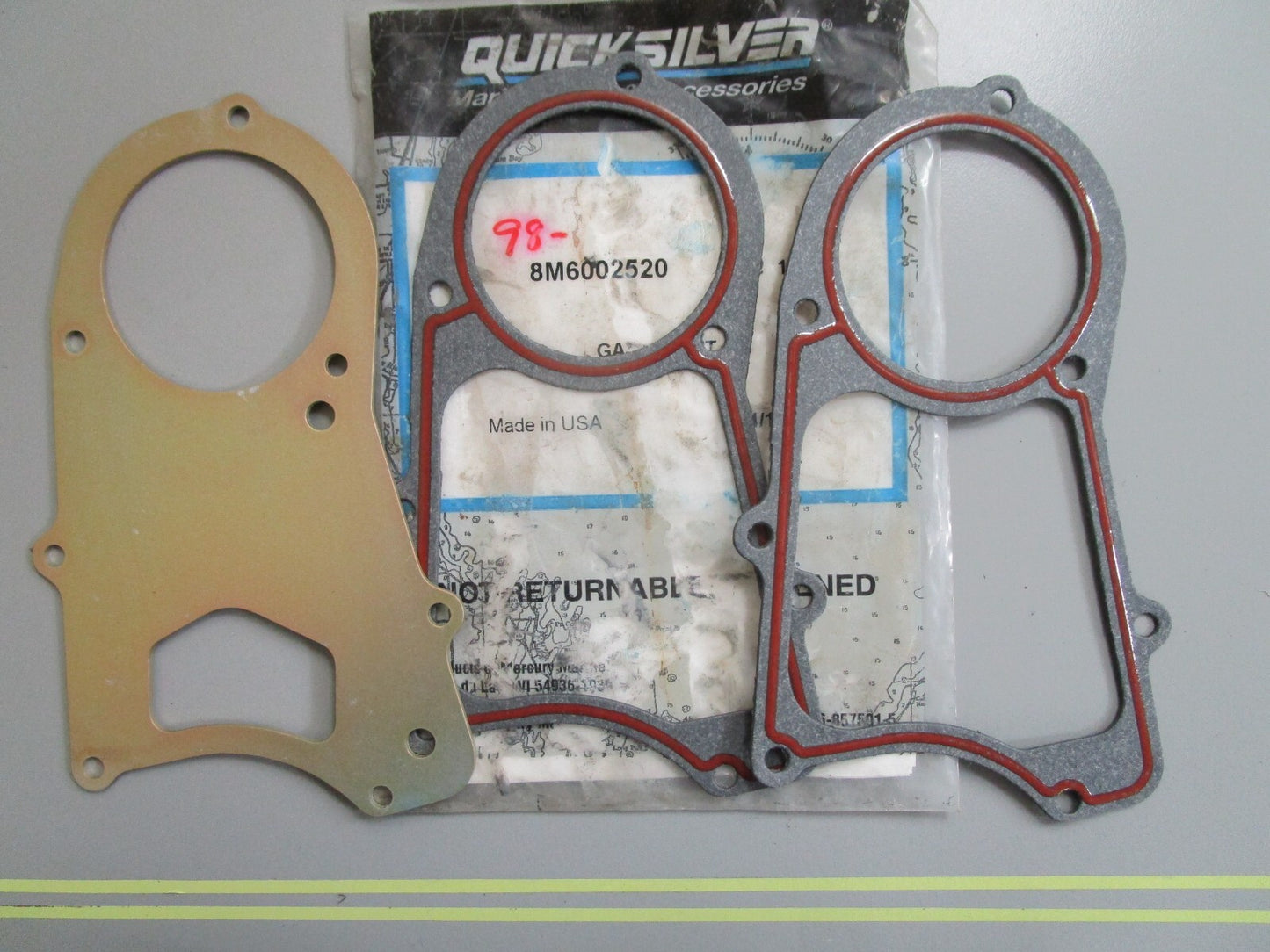 *NEW OEM* 0820 Mercury Quicksilver Gasket Kit 8M6002520