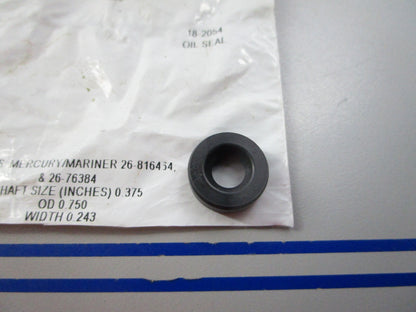 NEW 18-2054 Replaces: 26-816464 26-76384 Sierra Oil Seal 0810