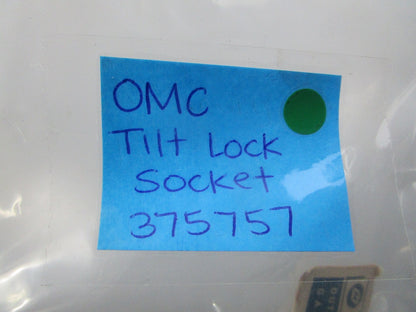 NEW OEM 375757 0375757 OMC Johnson Evinrude Tilt Lock Socket 0810