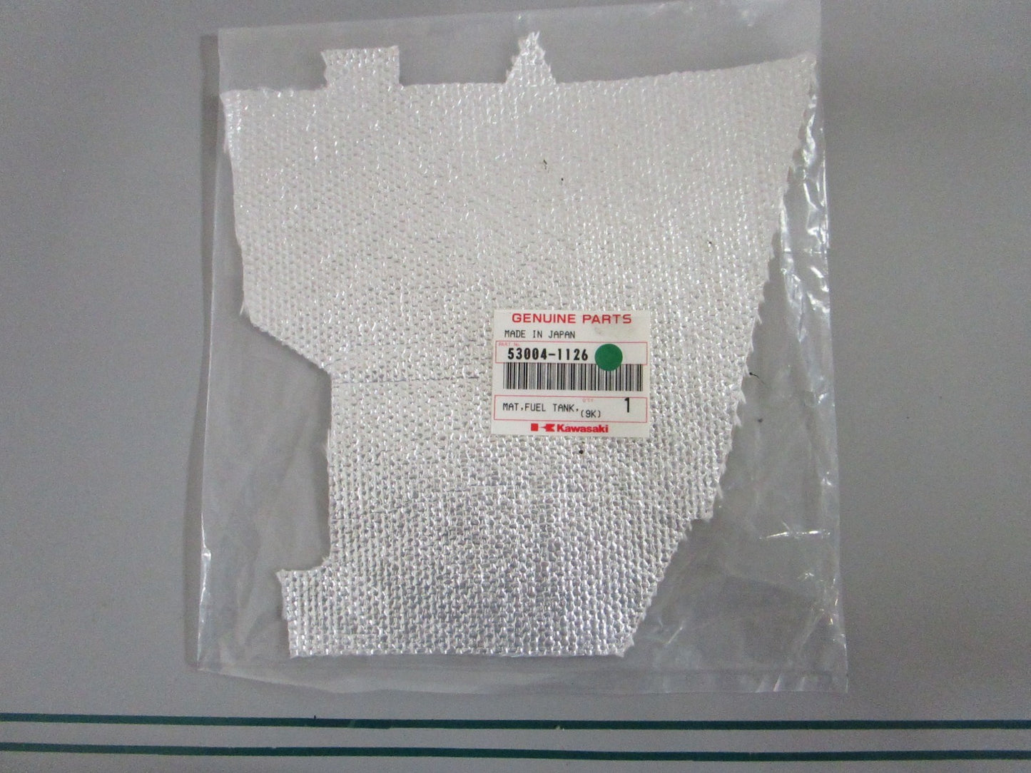 Kawasaki NEW OEM Mat Pad 53004-1126 Motorcycle Fender NOS Genuine Part 0820