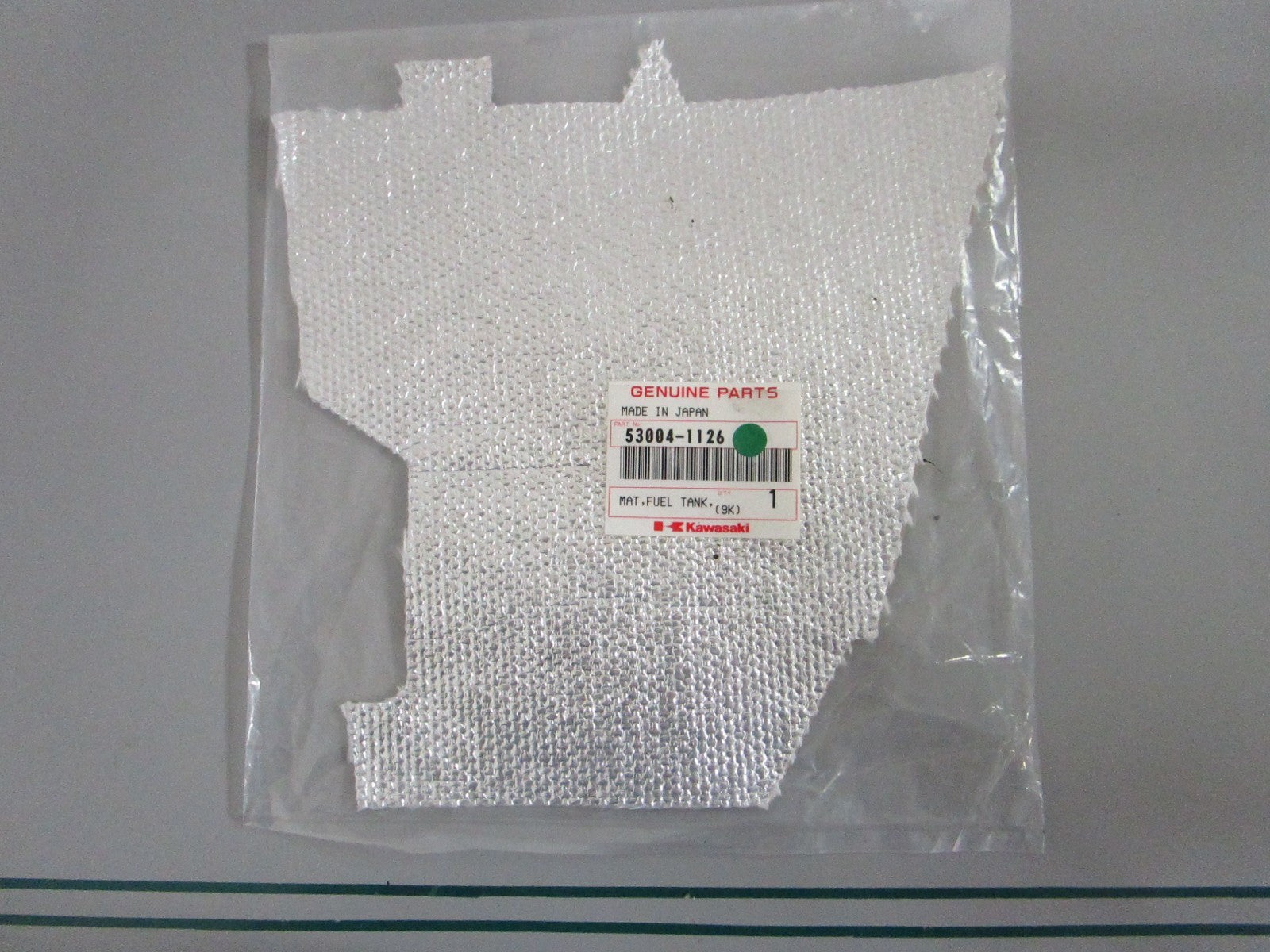 Kawasaki NEW OEM Mat Pad 53004-1126 Motorcycle Fender NOS Genuine Part 0820