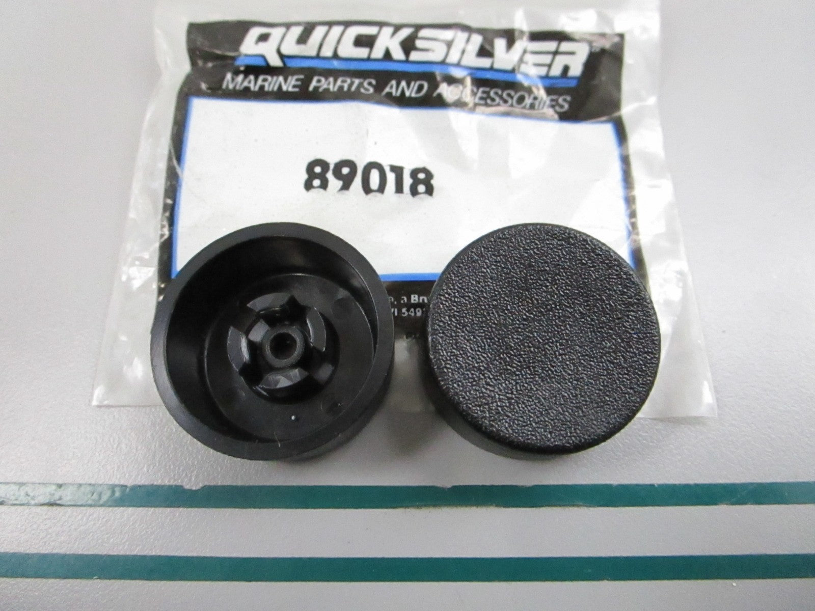 NEW OEM (LOT OF 2) 89018 Mercury Quicksilver Button 0810