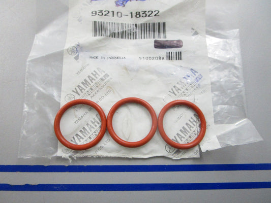 NEW OEM (LOT OF 3) 93210-18322 Honda O-Ring 0810