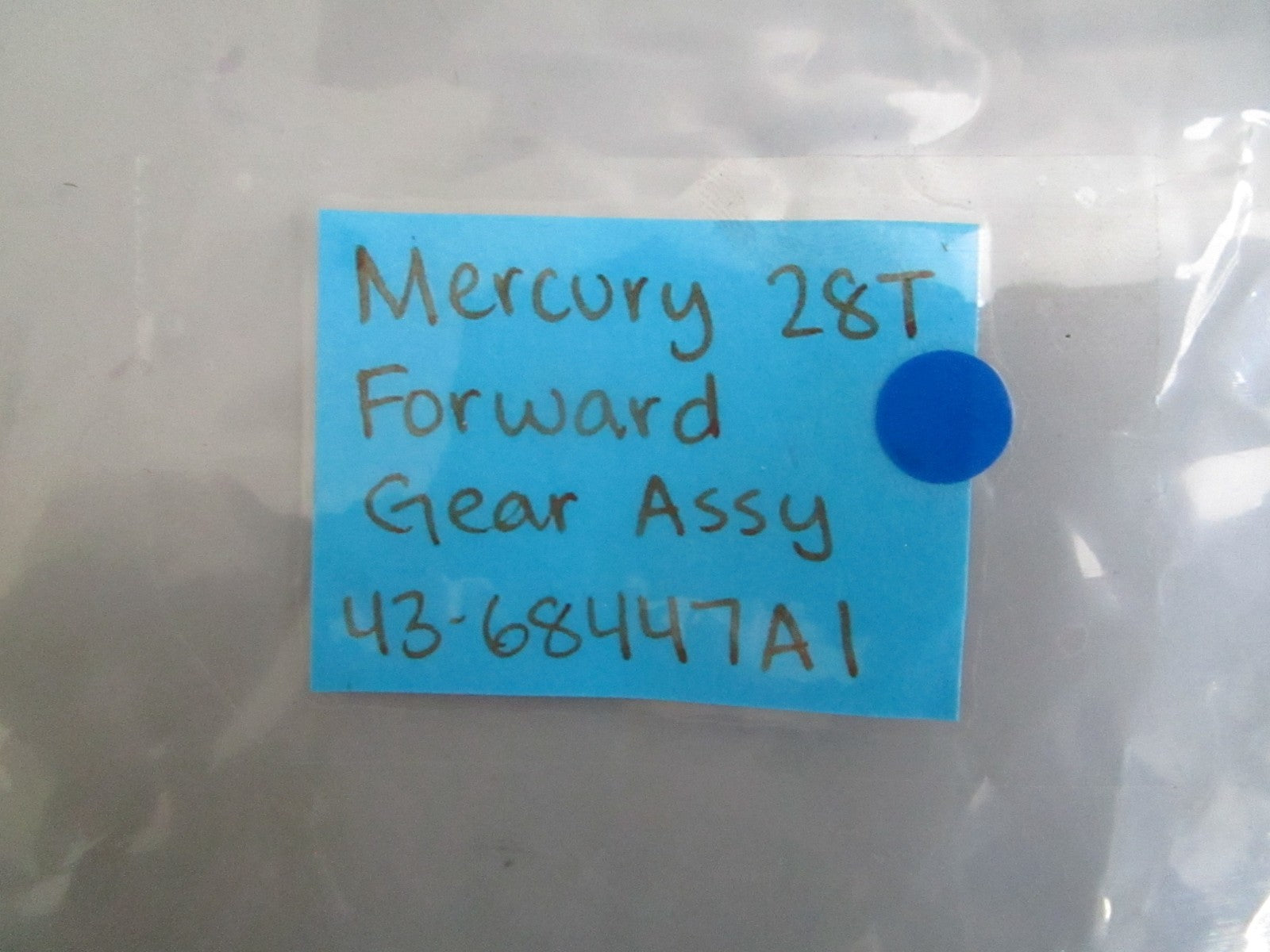 *NEW OEM* 0820 Mercury Quicksilver 28T Forward Gear Assy 43-68447A1