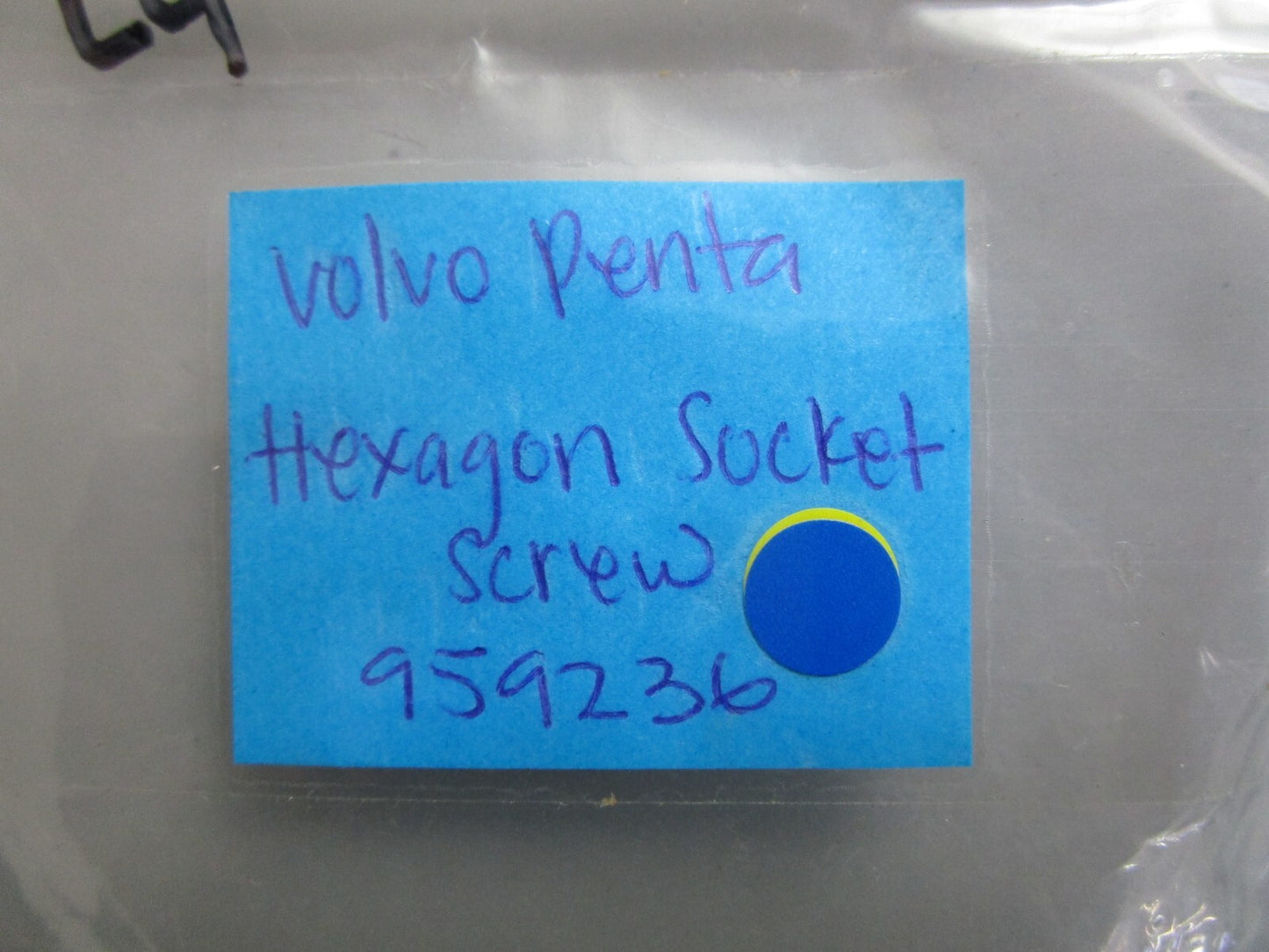 *NEW OEM* (LOT OF 4) 0820 Volvo Penta Hexagon Socket Screw 959236