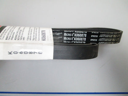 NEW K060878 Gates Micro-V 13/16" x 88 ⅜ Serpentine Belt 0720